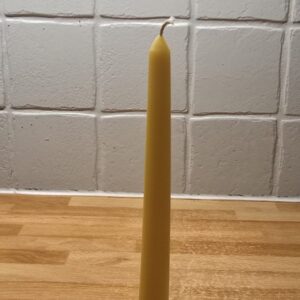 Pure Beeswax Straight Taper Candle